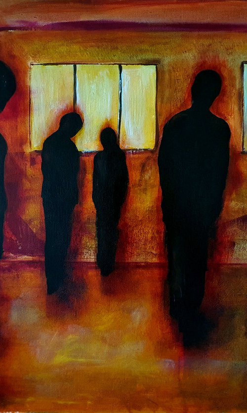 Strangers in a Dark Room II by Leezee Lee ( Georgiana L. Nicolae)