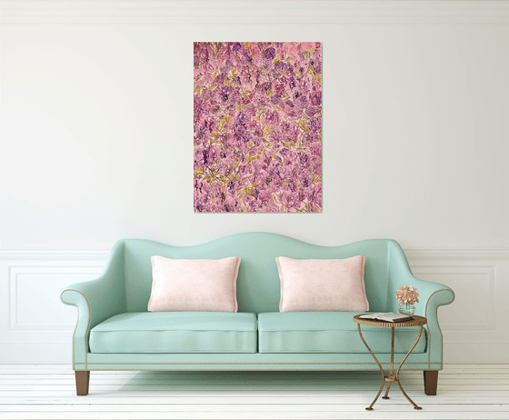 'Water Pink Flowers'