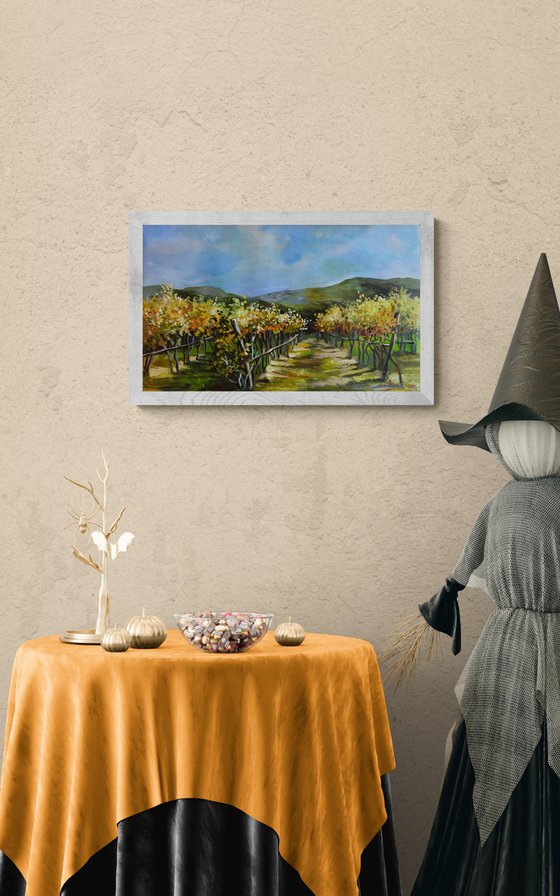 Autumn Vineyards of Ghianti