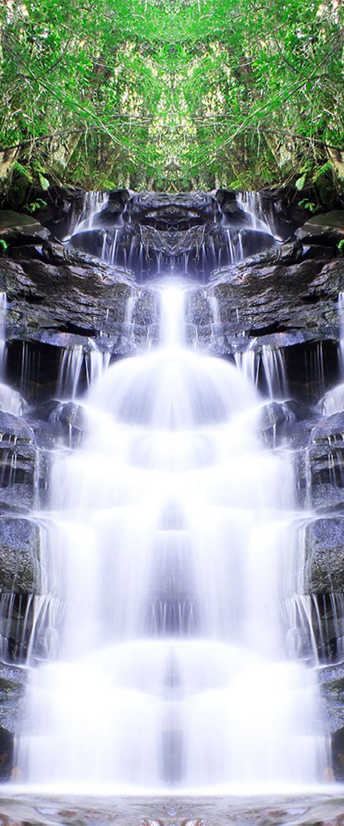 Summersby Waterfall by Vanessa Stefanova