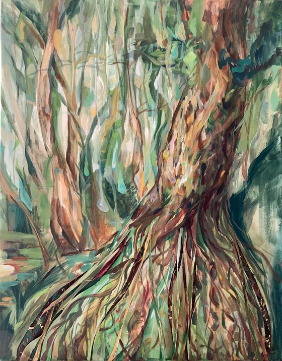 Roots Are Our Support. Diptych