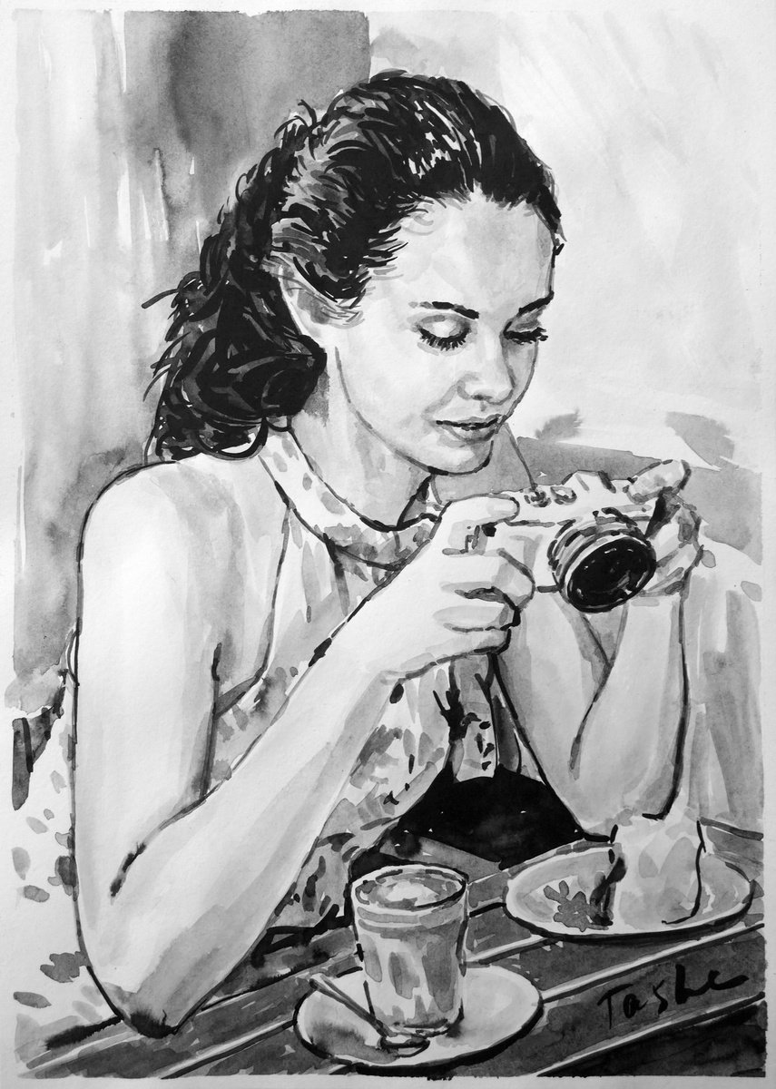 Urban And Pop Ink Drawing , Good Photos By Tashe, 12 X 17, Artwork For Sale On Artfinder