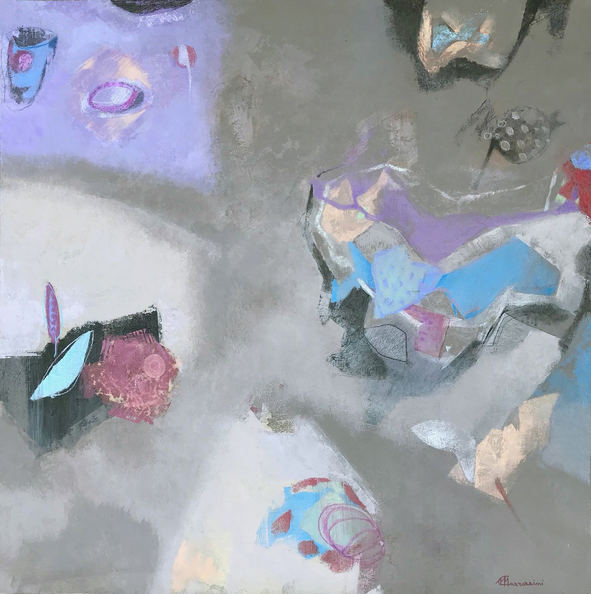 I Tesori 1 By Marcello Carrozzini, 31 X 31, Artwork For Sale On Artfinder
