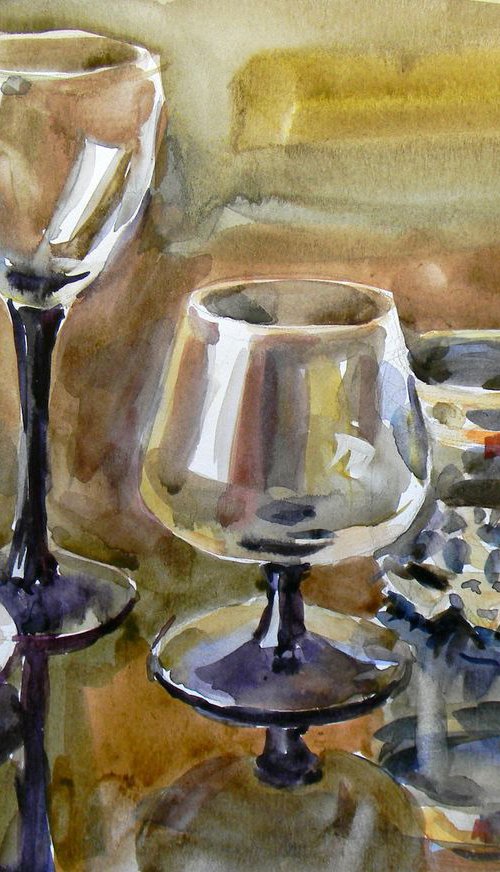 Glass by Liudmyla Chemodanova