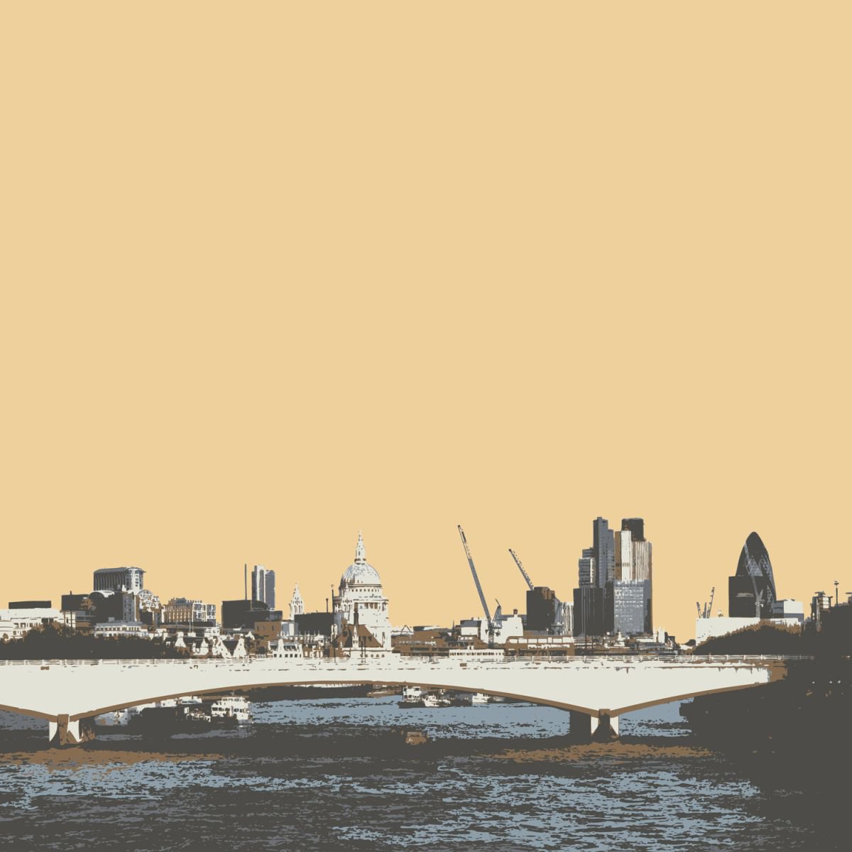 LONDON ON THE THAMES #2 by Keith Dodd