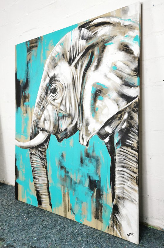 ELEPHANT #21 - Series 'One of the big five'