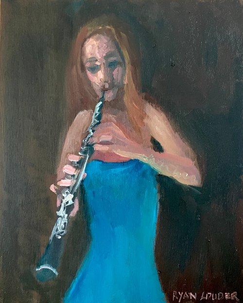 Oboe Player by Ryan  Louder