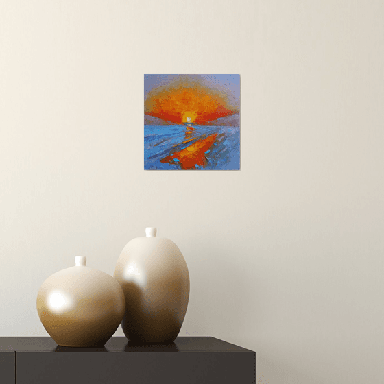 Flames Over Water