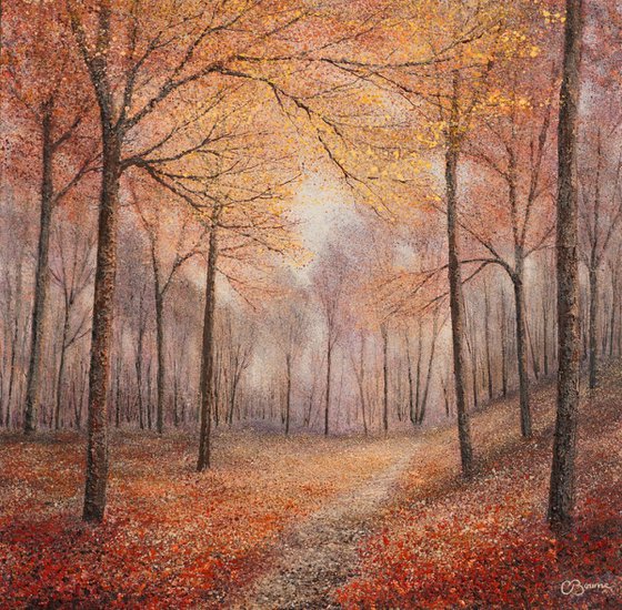 THE SCRUNCH OF AUTUMN LEAVES