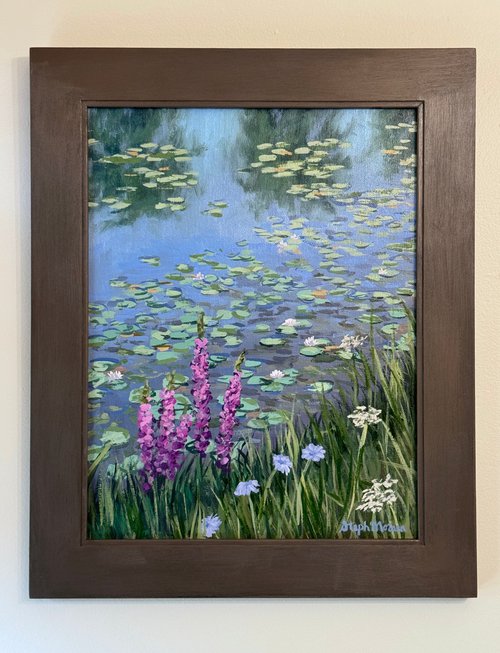 Tranquil Lily Pond by Steph Moraca