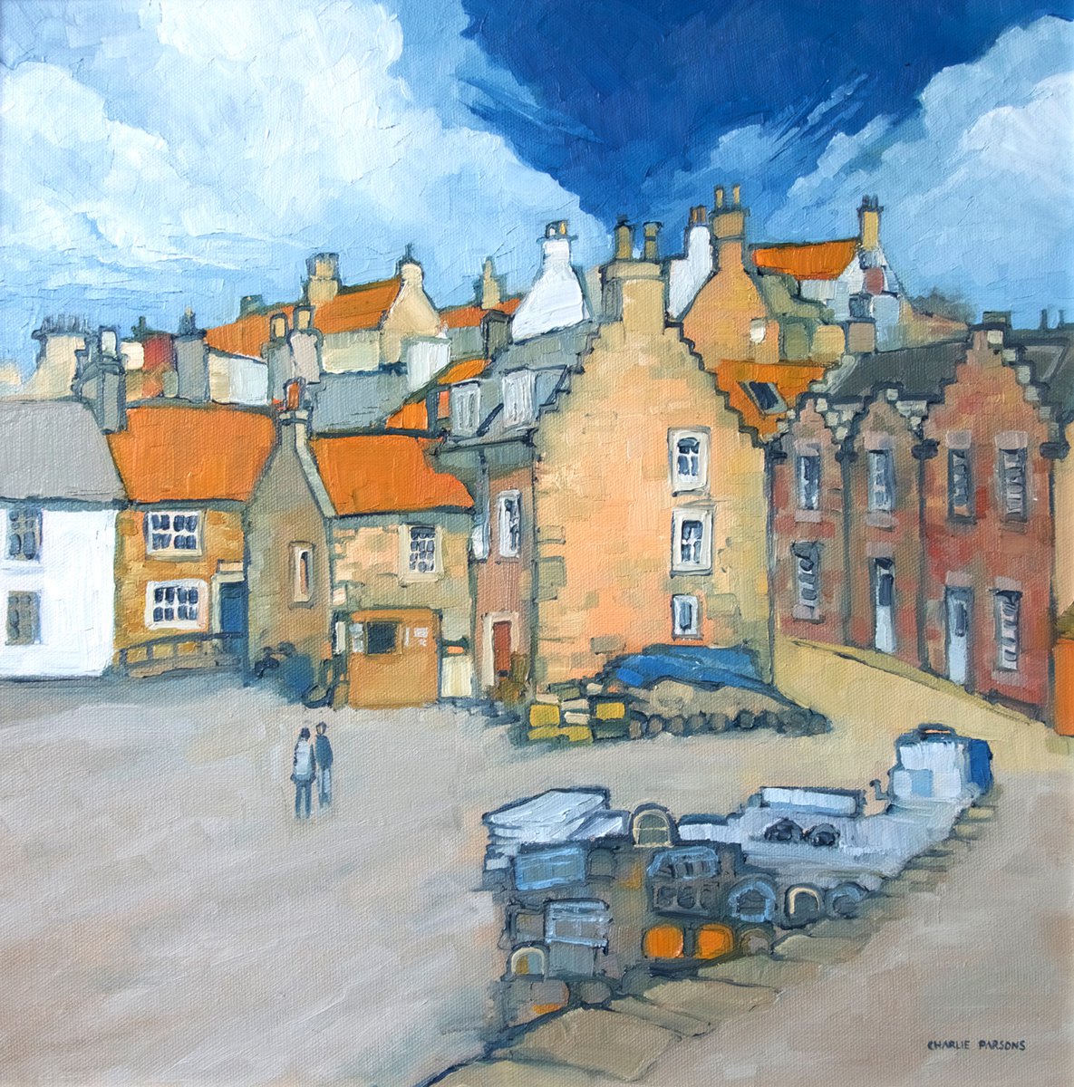Crail Creels by Charlie Parsons