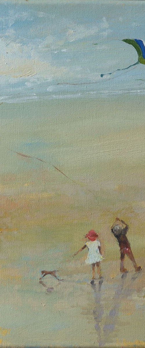 'Beach scene' by Ewa Czarniecka