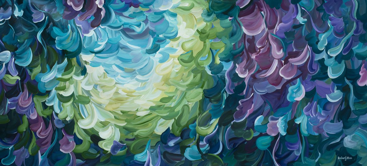Whirlpool Dreams By Amber Gittins, 71 X 31, Artwork For Sale On Artfinder