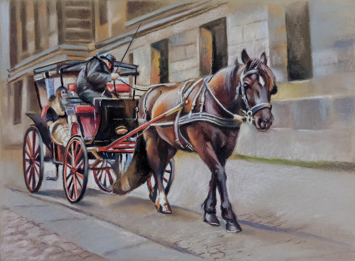City carriage by Magdalena Palega