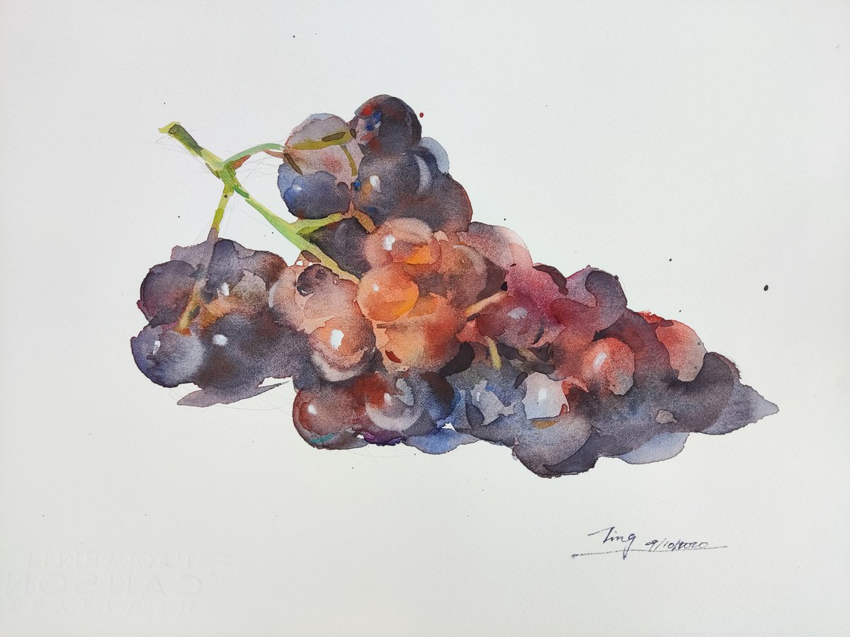 Grapes 5 by Jing Chen