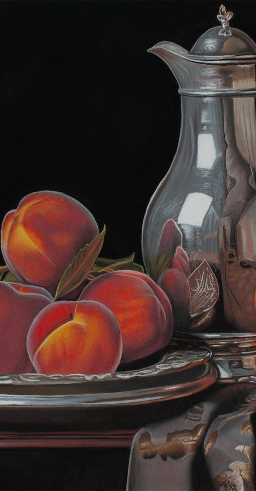 Peaches and Silver by Dietrich Moravec