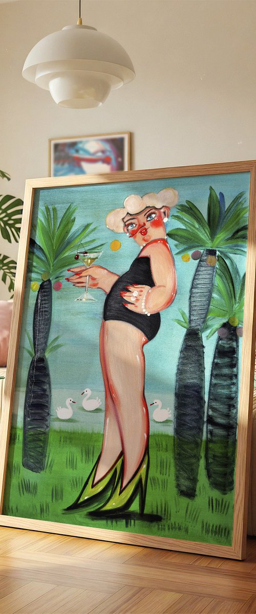 Between Palms by YANA MEDOW