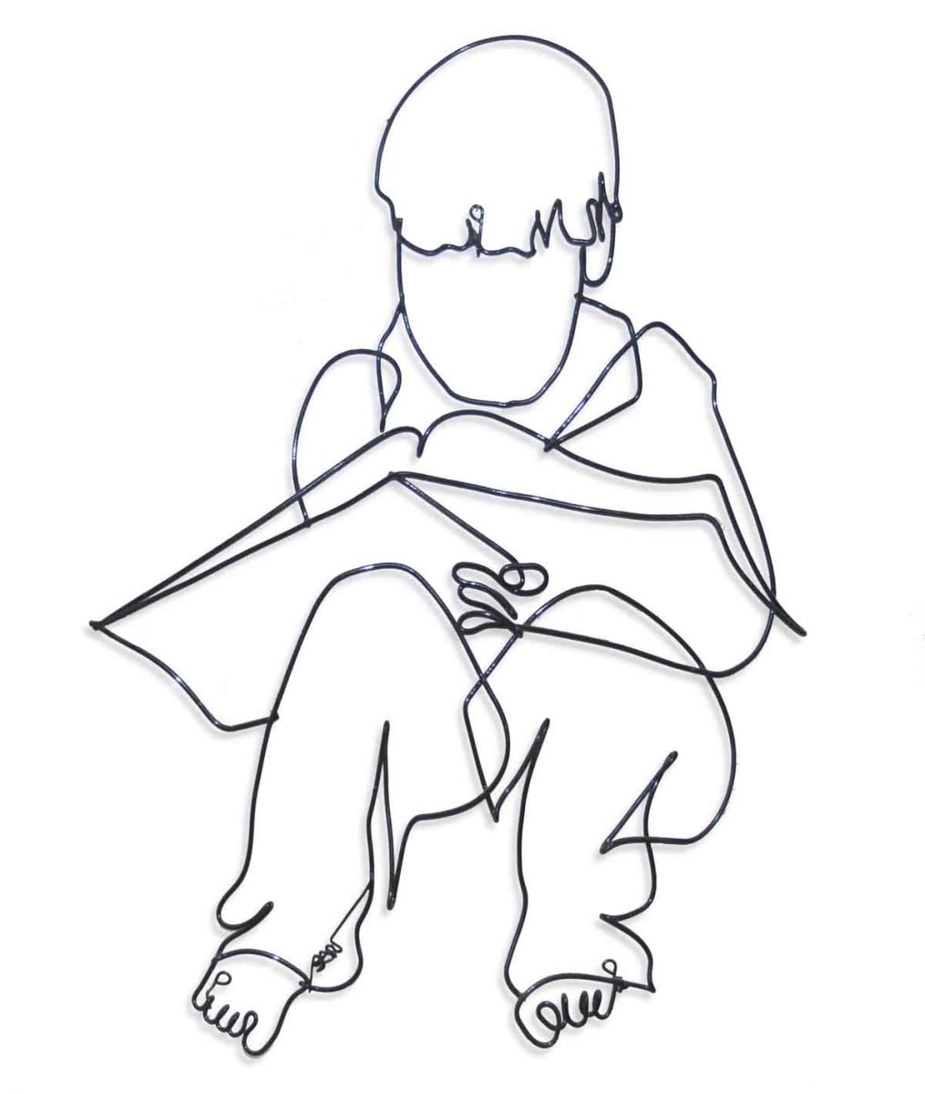 Boy Reading #397 by Bart Soutendijk