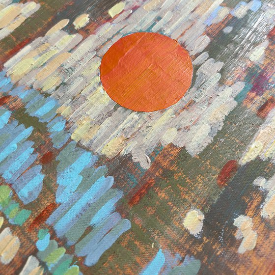 Through the Pine Branches