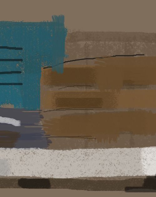 GUGGENHEIM 63"X33" by Joe McHarg