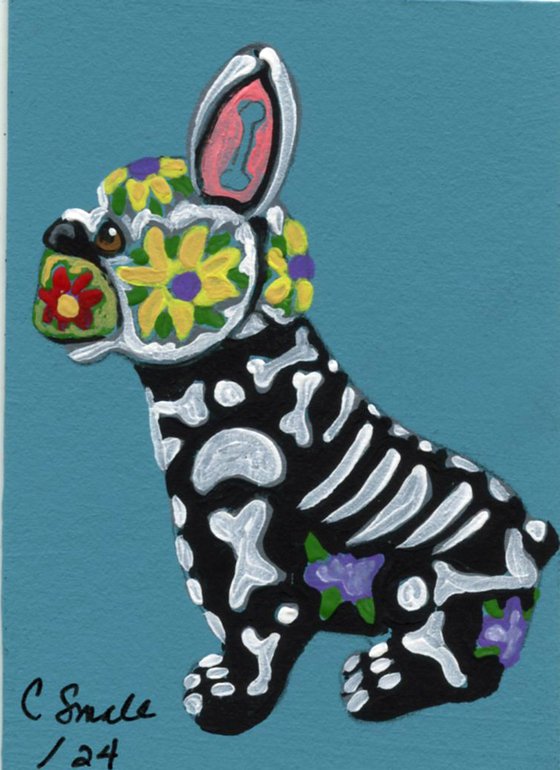 Day of the Dead French Bulldog