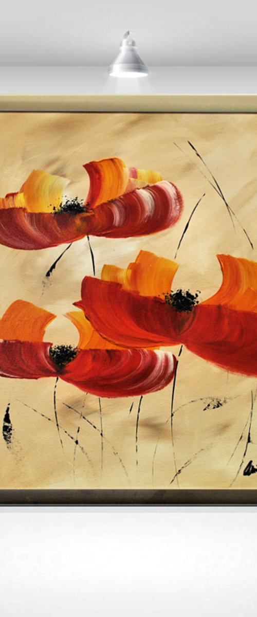 Poppy Whirl by Edelgard Schroer