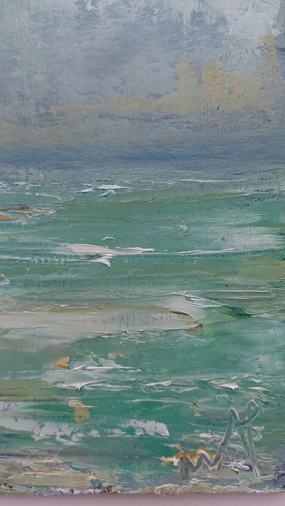 Soft Day  - original Irish Seascape painting