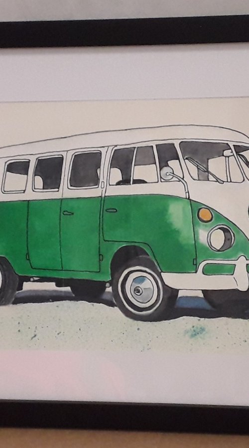 VW Campervan by Andy Scott