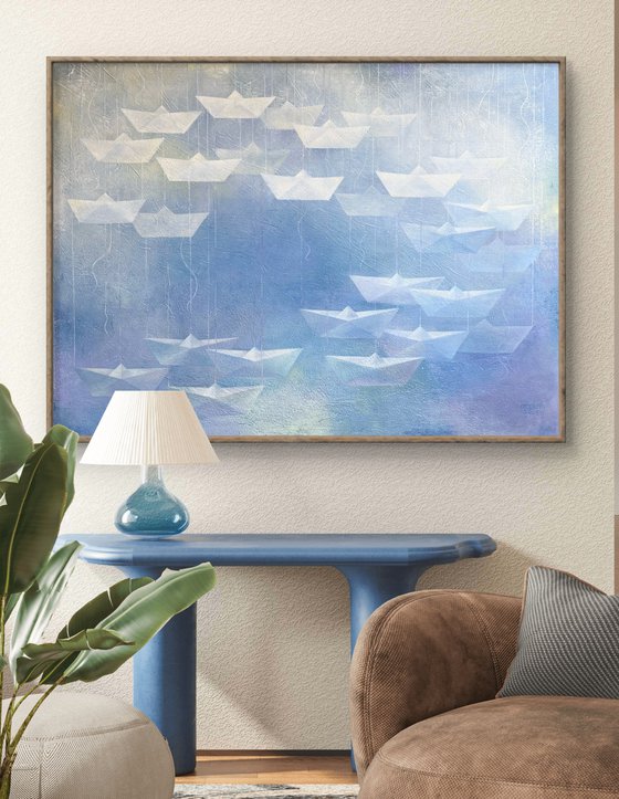 Peaceful voyage, Origami # 2