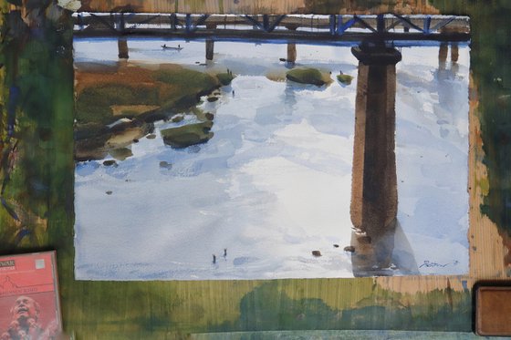 Two bridges apart