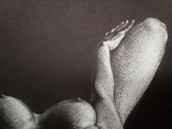 Nude noir #275 (29X21)cm