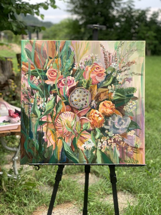 Celebration in the moment.