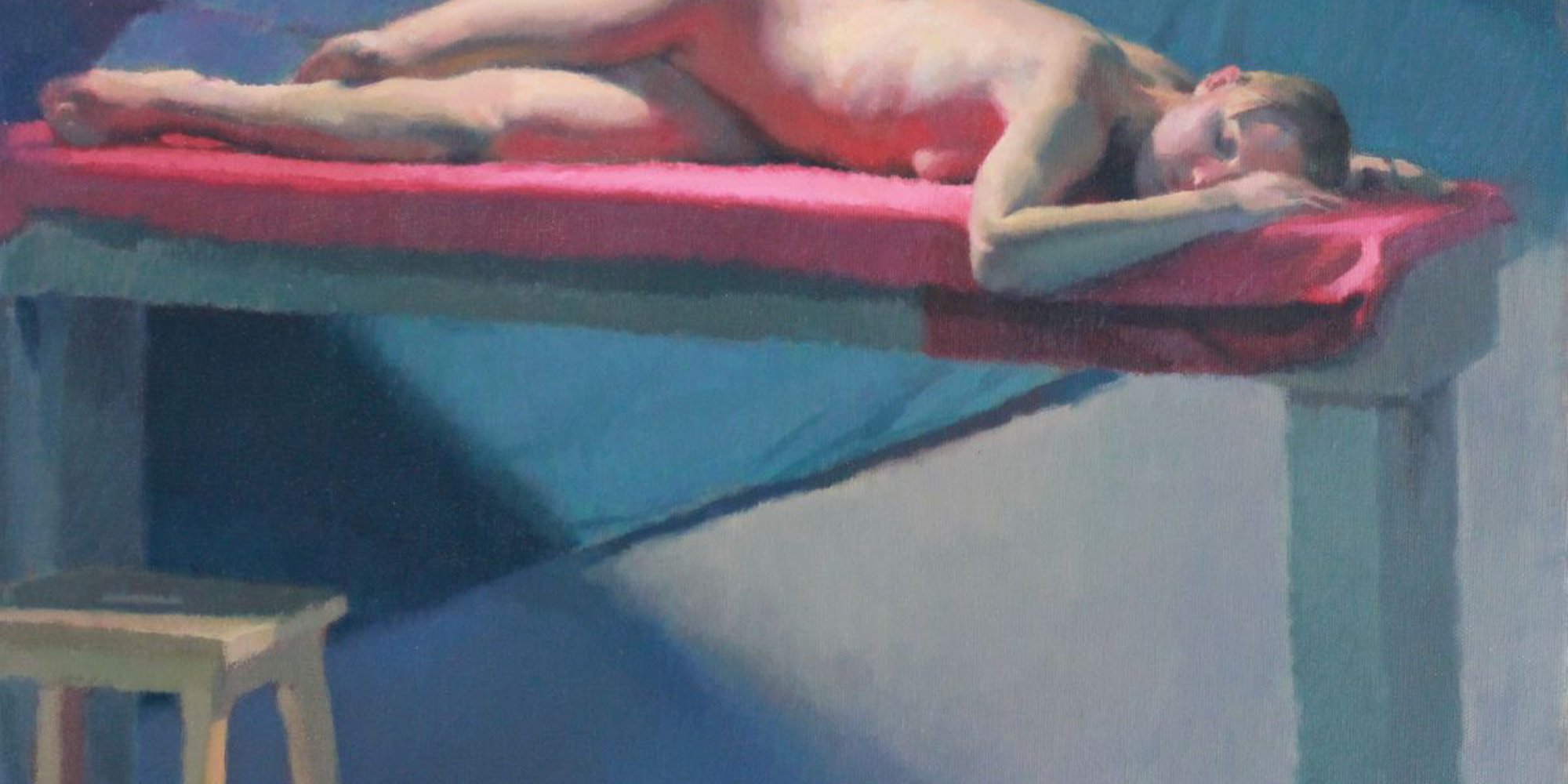 Art of the Day: "Reclining Nude, 2011" by Snehal Page