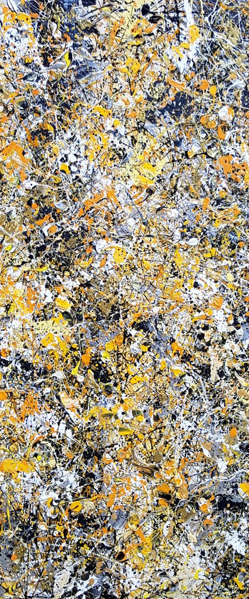 Dance Of The Bumble Bee - Abstract Synapses by Lucy Moore