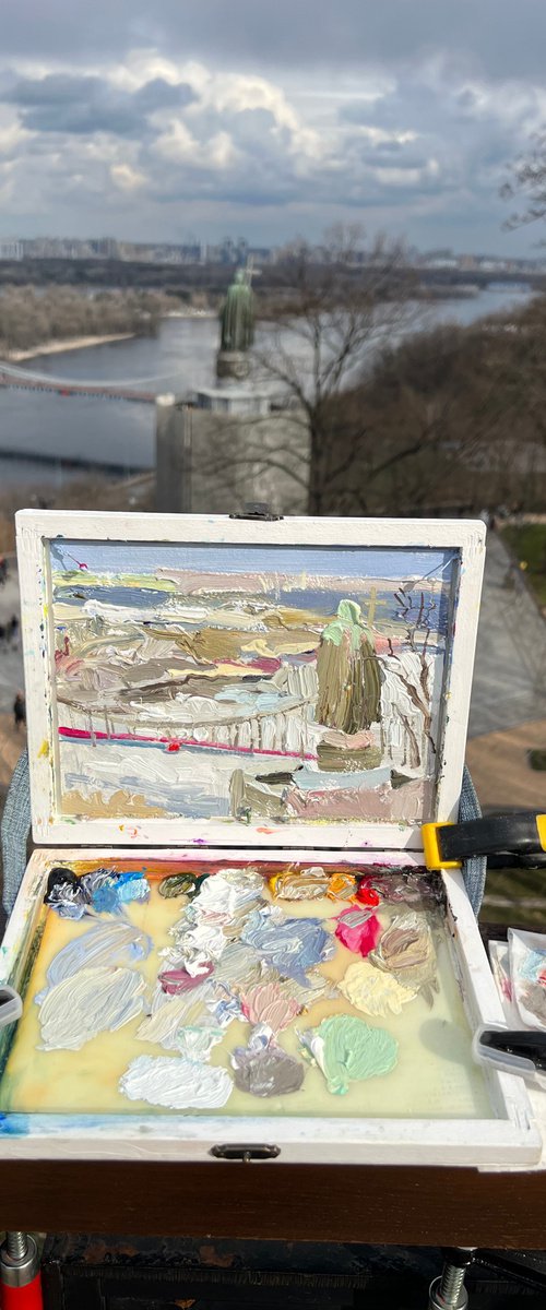 Volodymyr's Hill in Kyiv by Ole Karako