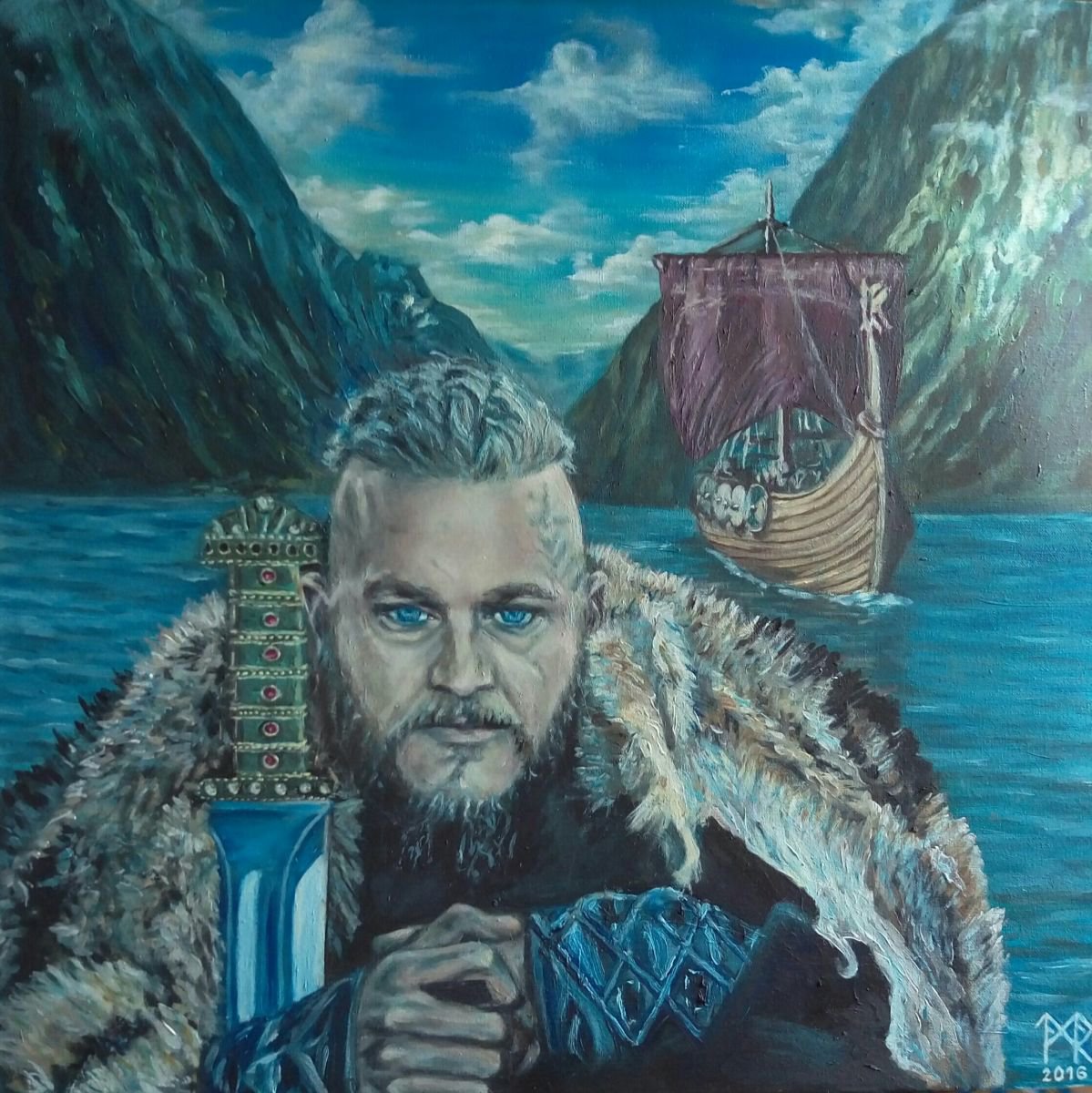 Ragnarr Loðbrók, for fans of film and acter | Artfinder