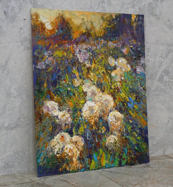 In the rays of light