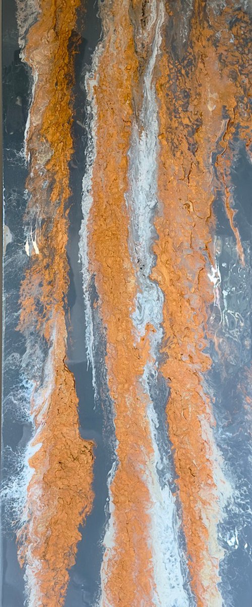 Diptych Sillage (Single Panel) by Kseniia Turik