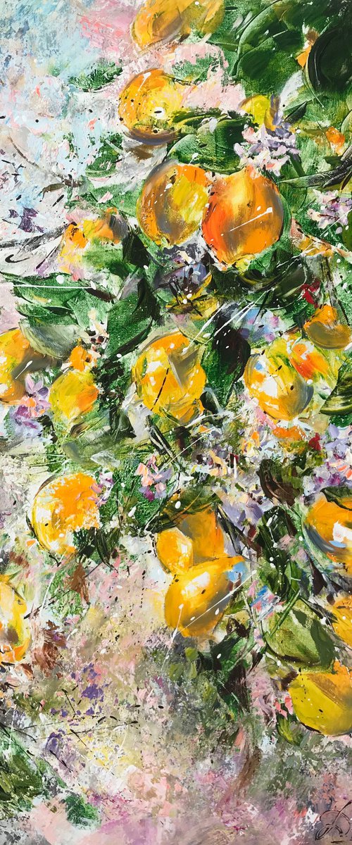 Bloomy Lemon Tree by Diana Malivani