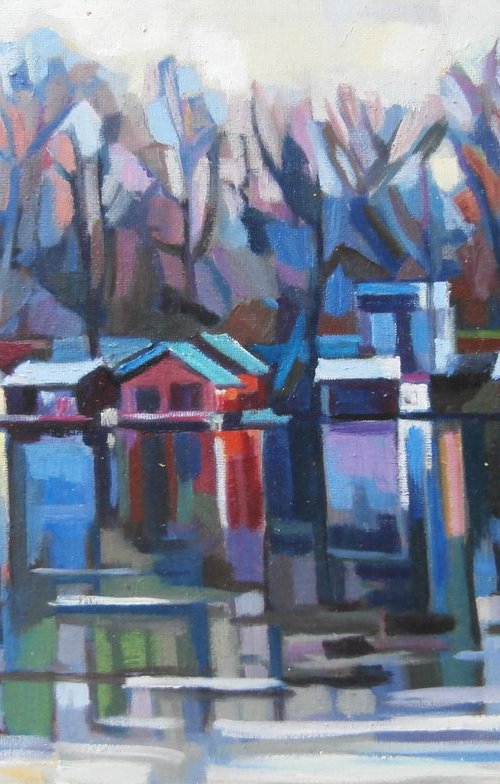 REFLECTION  III  30 x 20 cm by Maja Đokić Mihajlović