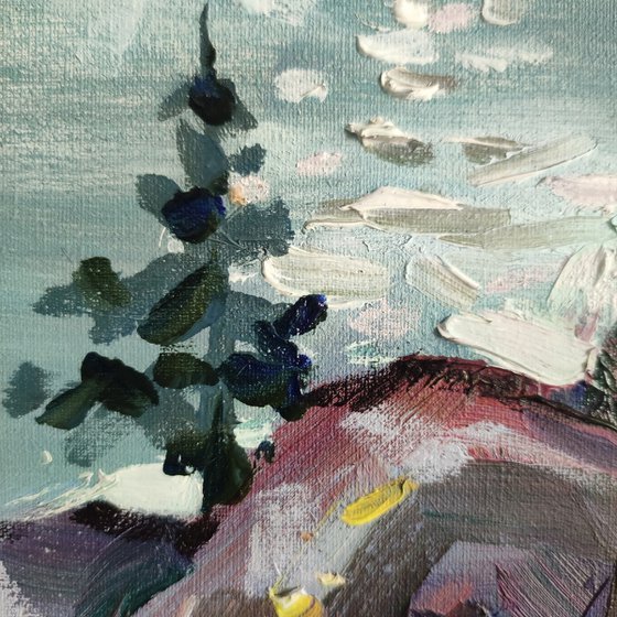 Mountain River Landscape