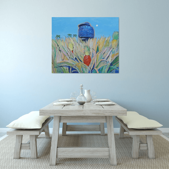 Kyiv. Hotel Salyut and Pineapple