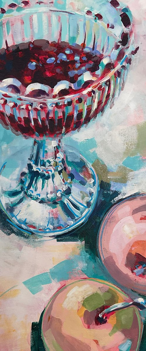 Jam and apples by Volha Belevets