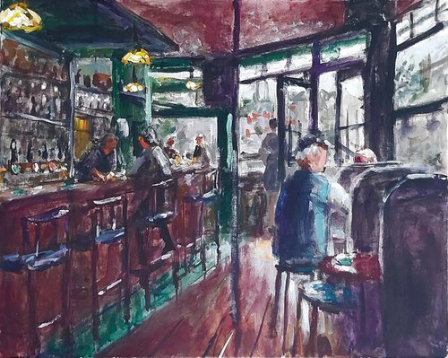 Irish pub. The undertaker by Dimitris Voyiazoglou