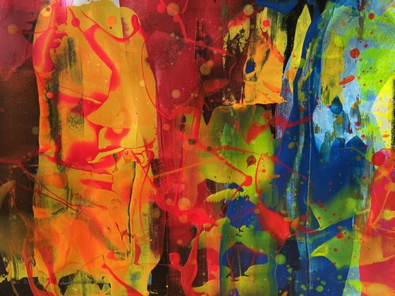 A Journey Through Color - Triptych