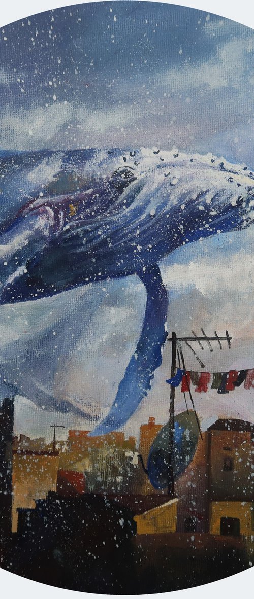 Hail-whales by Maria Gurikhina