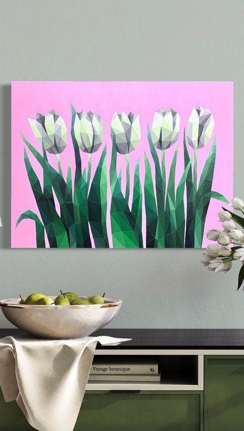 SPRING TULIPS by Maria Tuzhilkina