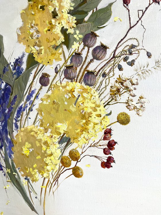 Dried Flowers Still Life