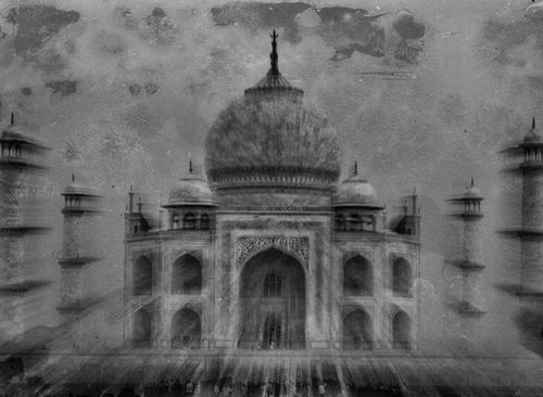 Wet Plate Taj Mahal by Marc Ehrenbold