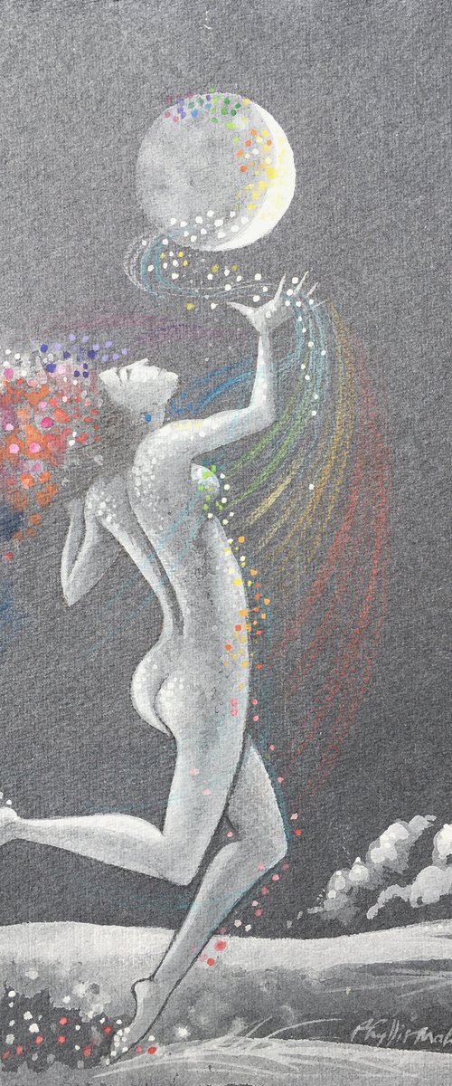 Moondance Rainbow Drops by Phyllis Mahon